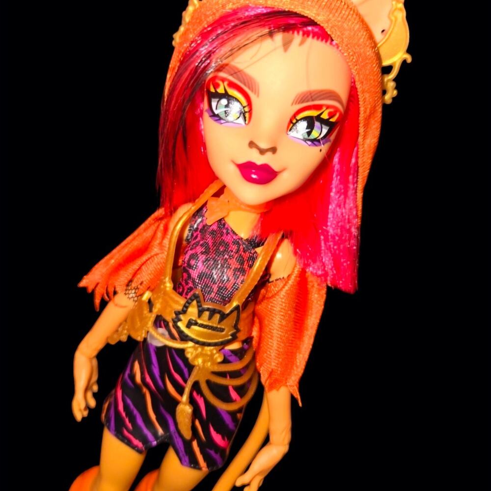 Monster High Generation 3 Neon Frights Toralei Stripe Cat Doll